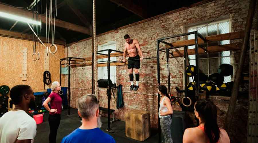 Muscle-ups en Crossfit