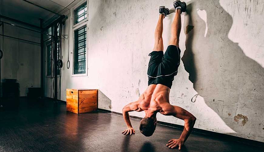 Wall climb - trepar la pared crossfit