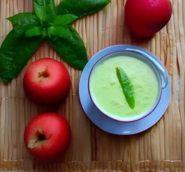 Desayuno Saludable: Batido de Espinacas y Manzana