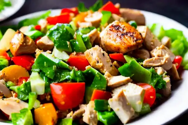 Cena saludable: Ensalada de pollo césar