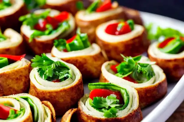 Cena saludable: Rollitos de primavera vegetarianos
