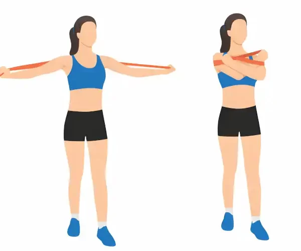 Band Chest Flyes: Cómo hacer este ejercicio para trabajar los pectorales